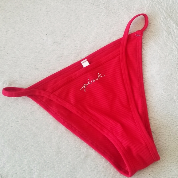 Victoria's Secret PINK Sequin Bling String Bikini Panty❤ - Picture 4 of 11